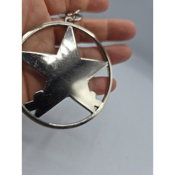 Kathy Van Zeeland Silver Large Celebrating  150th Anniversary Key Chain 3" - Picture 7 of 8